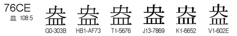 U+76CE
